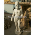 Marble nude man statue